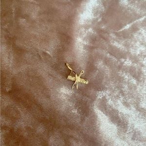 14K Gold Michael Anthony Scissors with Comb Pendant